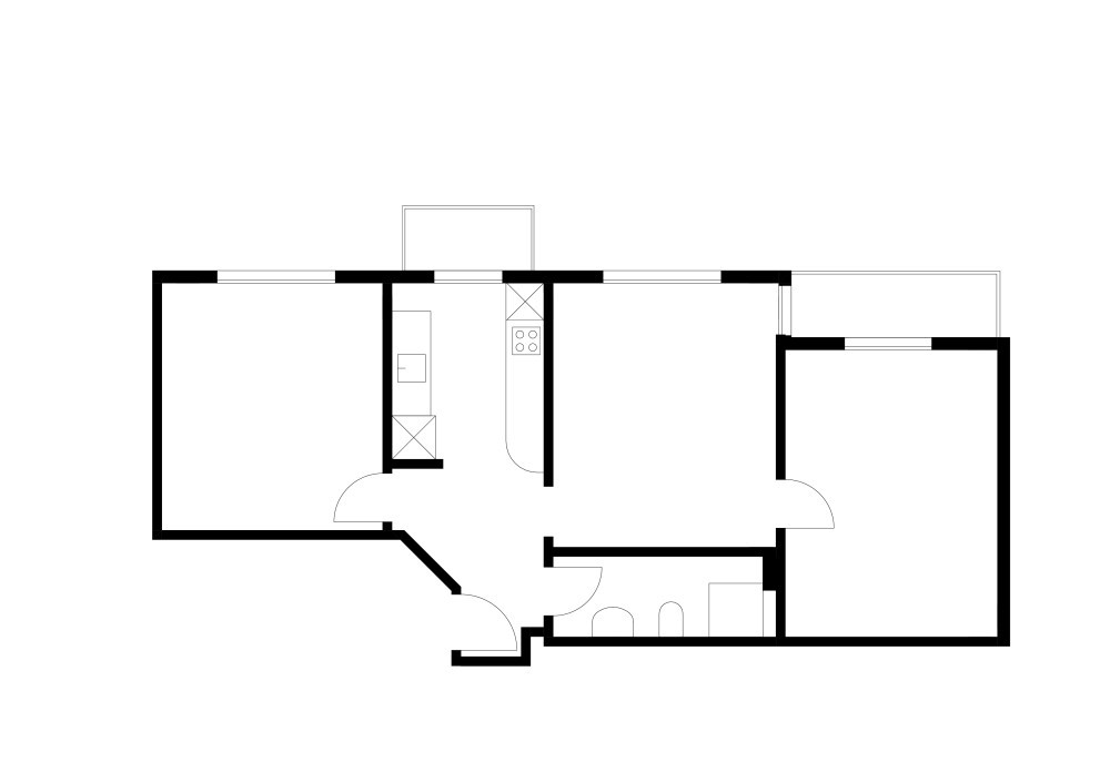 Grundriss Perfektes Zuhause für Familien – Moderne 3.5-Zimmer-Wohnung im St. Johann